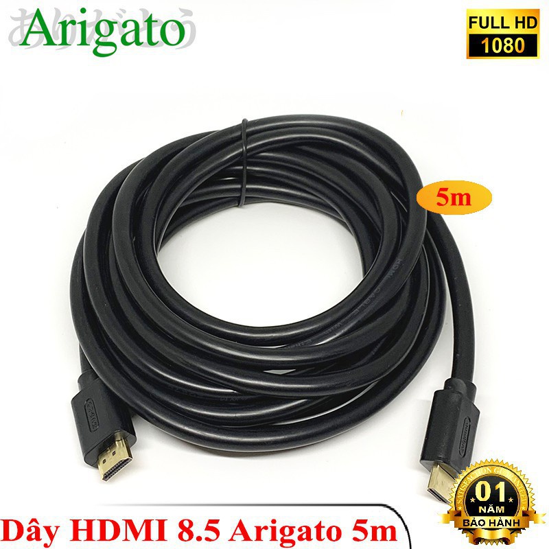 DÂY HDMI 5M OD 8.5 ARIGATO Đảm Bảo Chất Lượng.DHO25