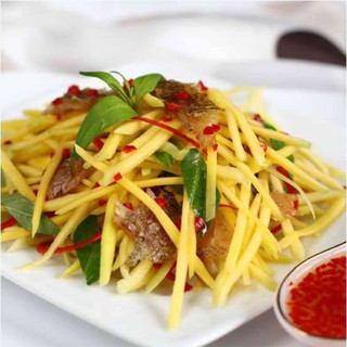 ✅[SIÊU HOT!!!]_Cá Khô Sê San Tẩm Chanh Sả Ớt_Giòn, Ngon, Không Chất Bảo Quản_100 Gram/Hủ