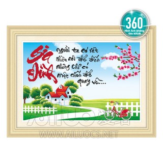 Tranh đính đá gia đình 77281