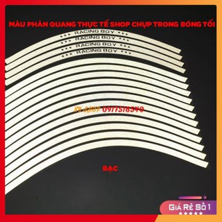 🔥 decal racing phản quang dán vành rcb 🔥