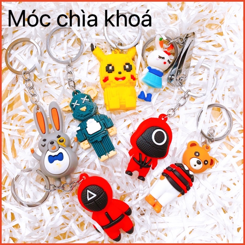 Móc chìa khoá siêu xinh cho các cặp đôi , các hình hót