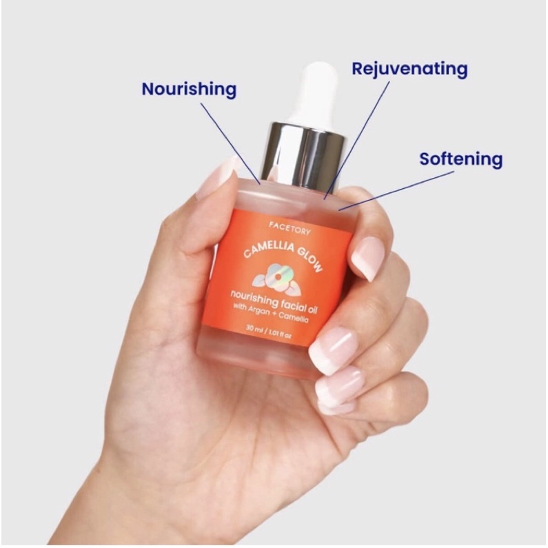 Tinh dầu hoa trà giúp trẻ hoá và dưỡng ẩm cho da FaceTory 30ml USA