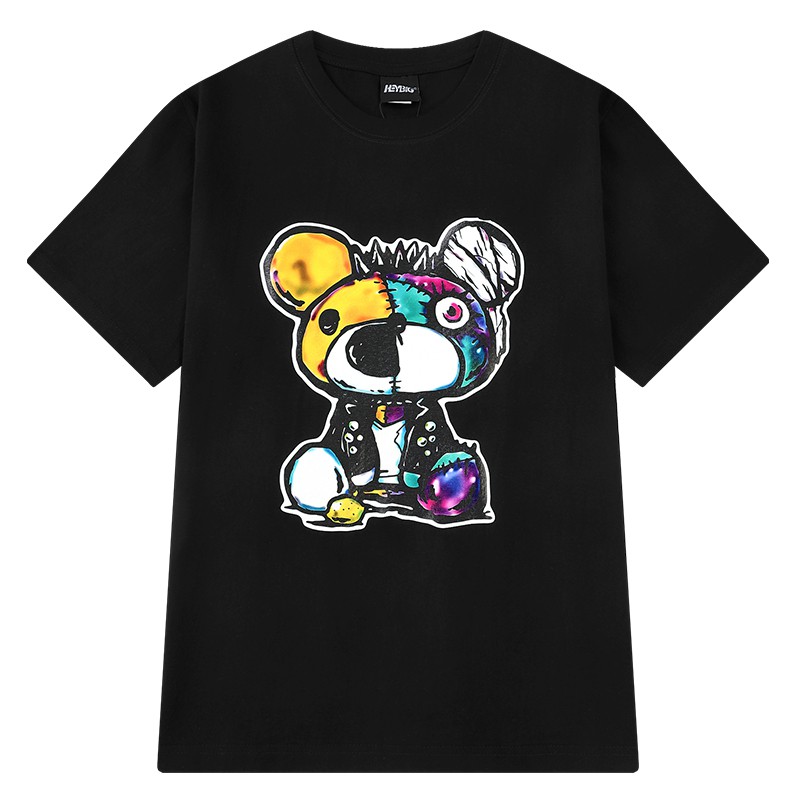 Áo thun tay lỡ Unisex Shynstores - áo phông nam nữ form rộng hoạt hình freeship
