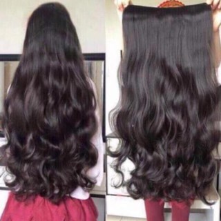 Tóc kẹp nửa đầu gợn sóng cao cấp❤️ ảnh thật