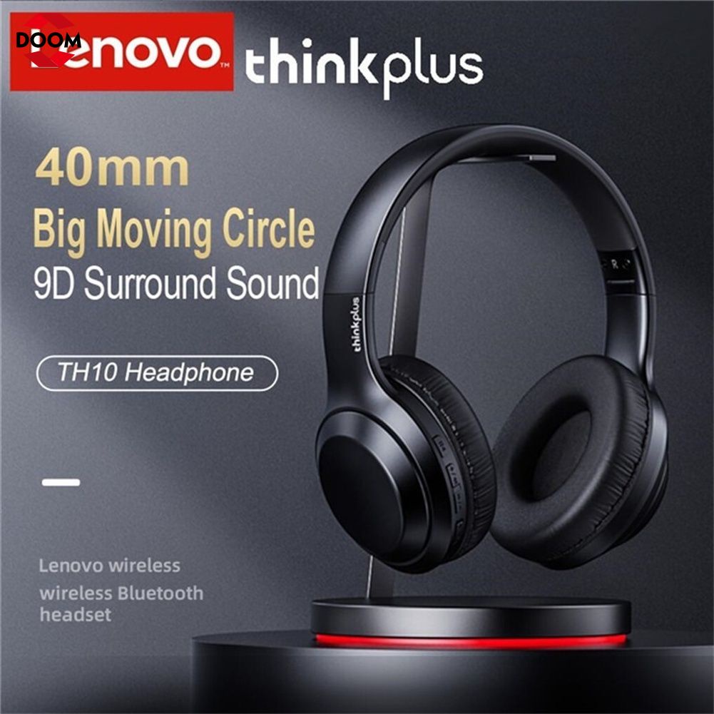 Lenovo Thinkplus TH10 LP40 TWS Tai Nghe Stereo Bluetooth Âm Nhạc Tai Nghe Có Mic Dành Cho Điện Thoại Di Động iPhone Sumsamg Android IOS 【Doom】