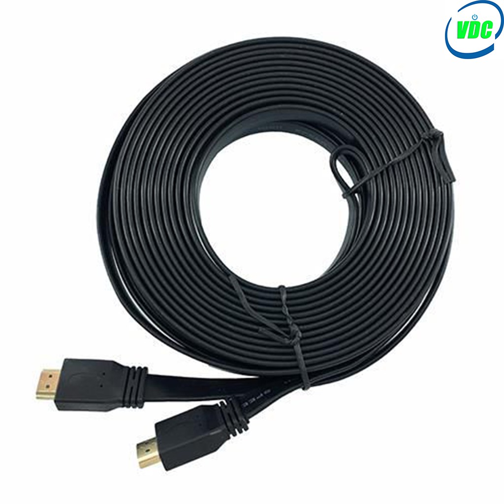 Dây HDMI - Cáp HDMI 1,5 mét đến 20 mét - Dây loại dẹt - Full HD - Chống nhiễu - Bảo hành 6 tháng
