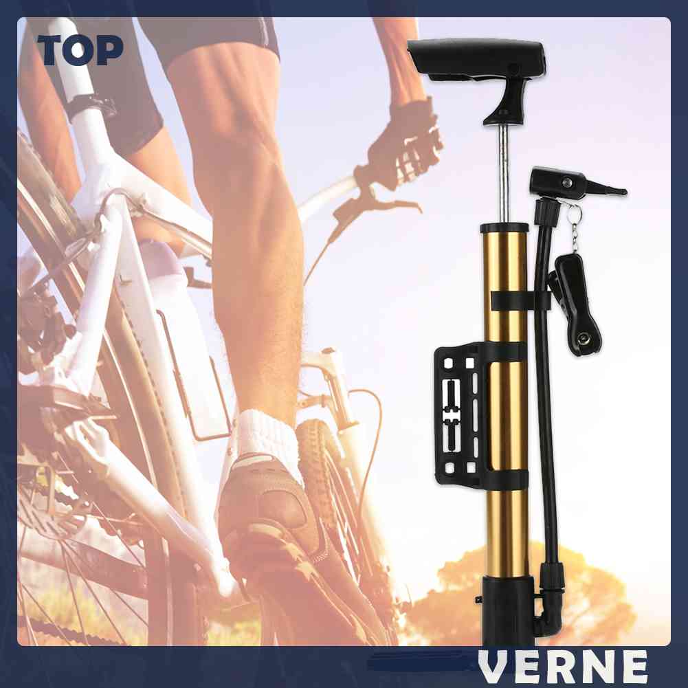 Ống Bơm Xe Đạp Leo Núi Mini Bằng Hợp Kim Nhôm VERNE