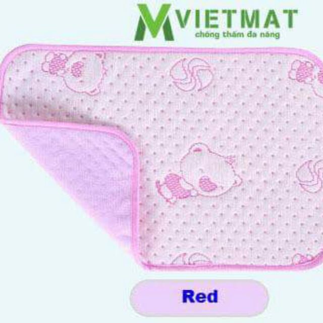 Combo 2 Tấm lót chống thấm 50x70cm Miếng lót chống thấm - Lót mông chống thấm 4 lớp