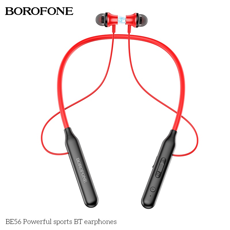 Tai nghe bluetooth không dây BE56 nghe nhạc liên tục 15 giờ dành cho thể thao: chạy bộ, GYM