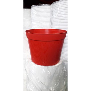 Chậu Nhựa Vân Gỗ Đường Kính 15cm nhiều màu
