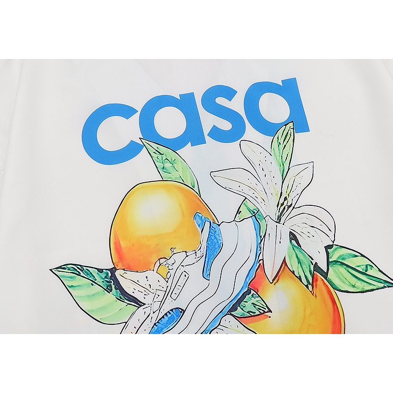 Áo Thun Ngắn Tay In Logo Wave LineFlower Thời Trang Đường Phố