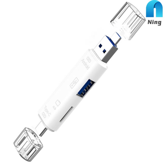 Đầu Đọc Thẻ Nhớ Đa Năng Cổng type-c Sang TF USB2.0