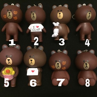 KEYCHAIN/ MÓC KHOÁ GẤU BROWN