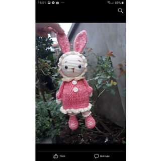 Thỏ mimi và miti (tặng kèm túi đựng tỏi cho bé)