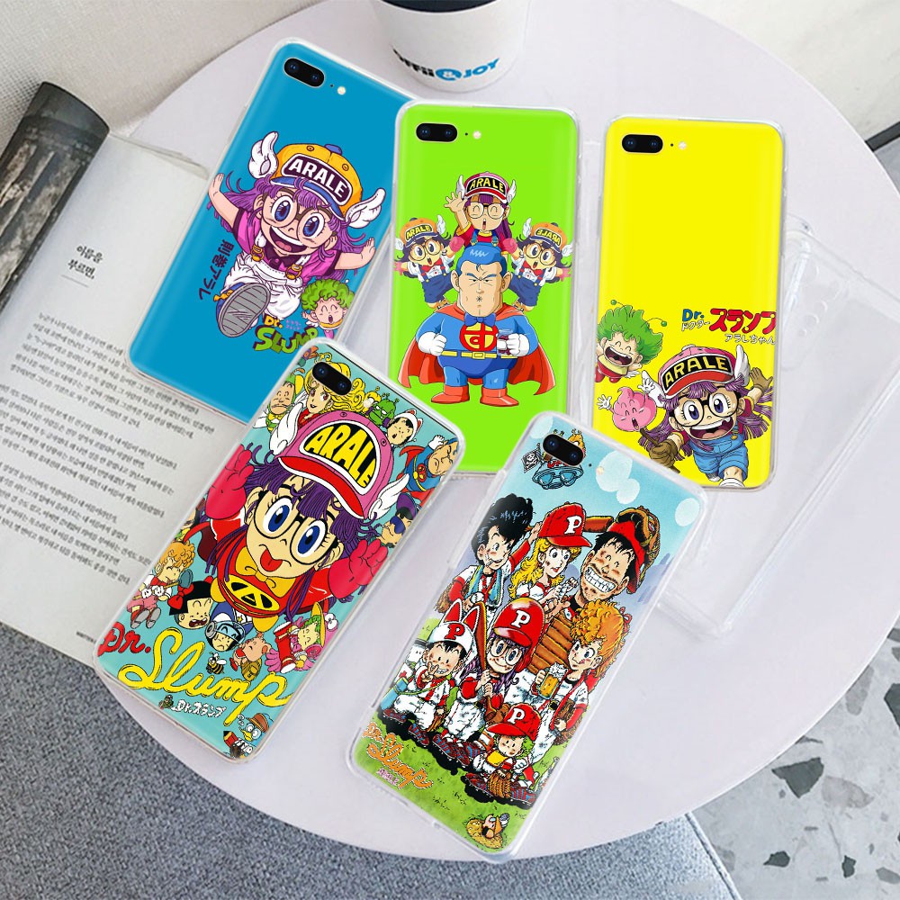 Ốp Lưng Trong Suốt Tr62 Dr. Slump Arale Cho Iphone 8 7 6 6s 5 5s Se 5c 4s 4