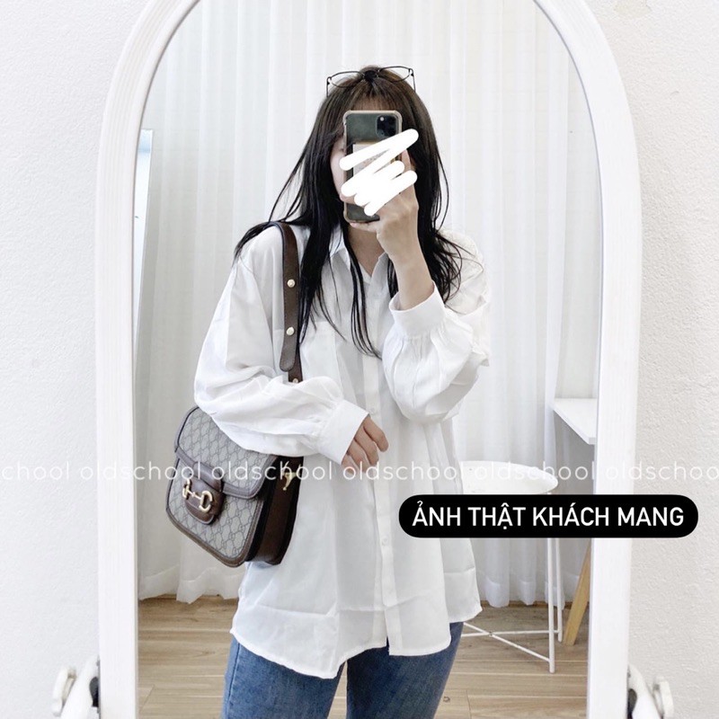 ÁO SƠ MI LỤA HÀN ULZZANG (ảnh thật/sẵn)