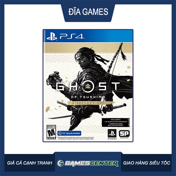 Đĩa game PS4 Ghost Of Tsushima Director's Cut