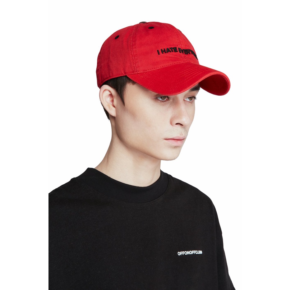 Nón I HATE EVERYONE CAP/RED