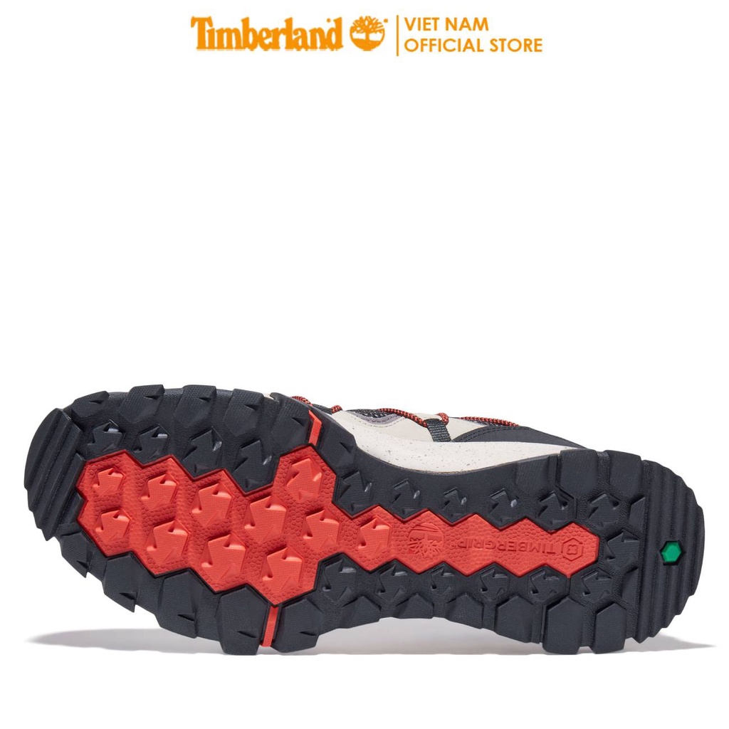 Giày Thể Thao Nam Garrison Trail Leather/Fabric Low AC Hiking Sneakers Màu Trắng Timberland TB0A2A825N