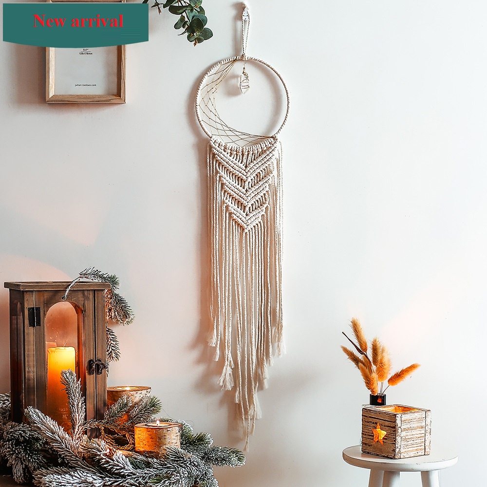 Dreamcatcher 2 tầng sợi bông cao cấp siêu đẹp