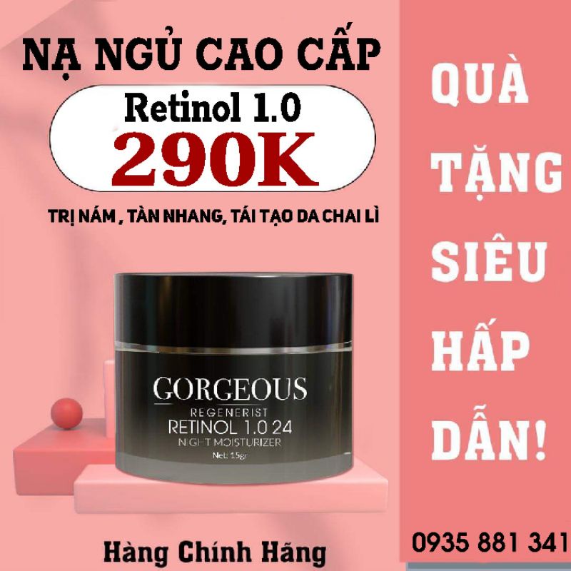 Mặt Nạ Ngủ Phiên Bản Siêu Cấp Retinol 1.0 MÚI XÙ chính hãng
