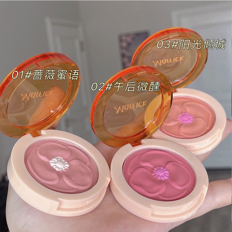 (Hàng Mới Về) Bảng Phấn Má Hồng Hai Màu Trang Điểm Xinh Xắn Cho Nữ | BigBuy360 - bigbuy360.vn