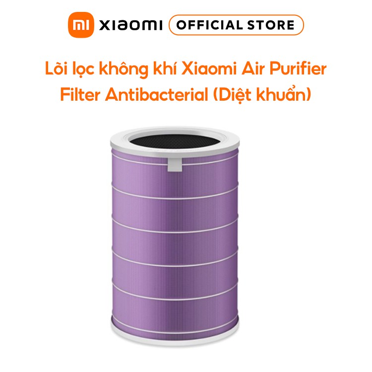 Lõi lọc không khí Xiaomi Air Purifier Filter Antibacterial (Diệt khuẩn)- Hàng chính hãng - Không bảo hành