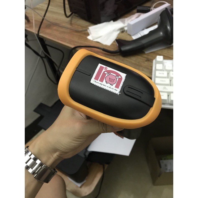 Ivn007 máy đọc mã vạch không dây đầu quét bar code