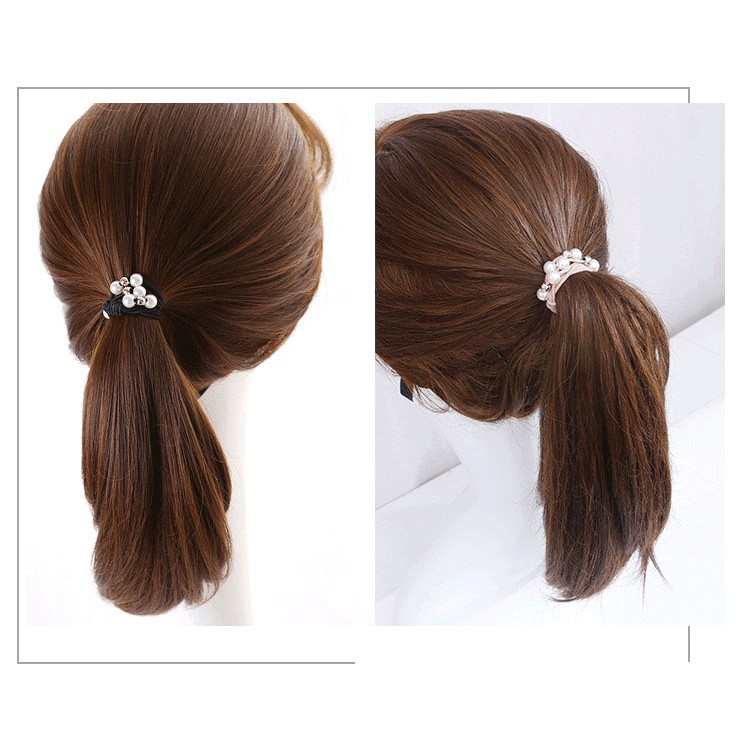 CB20 Combo 8 dây cột tóc giá rẻ KÈM HỘP NHỰA