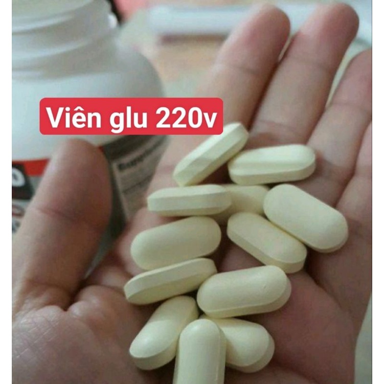 《Combo 5 hộp - Date 2027》Glucosamine 1500mg Chondroitin 1200mg Kirkland 220 viên