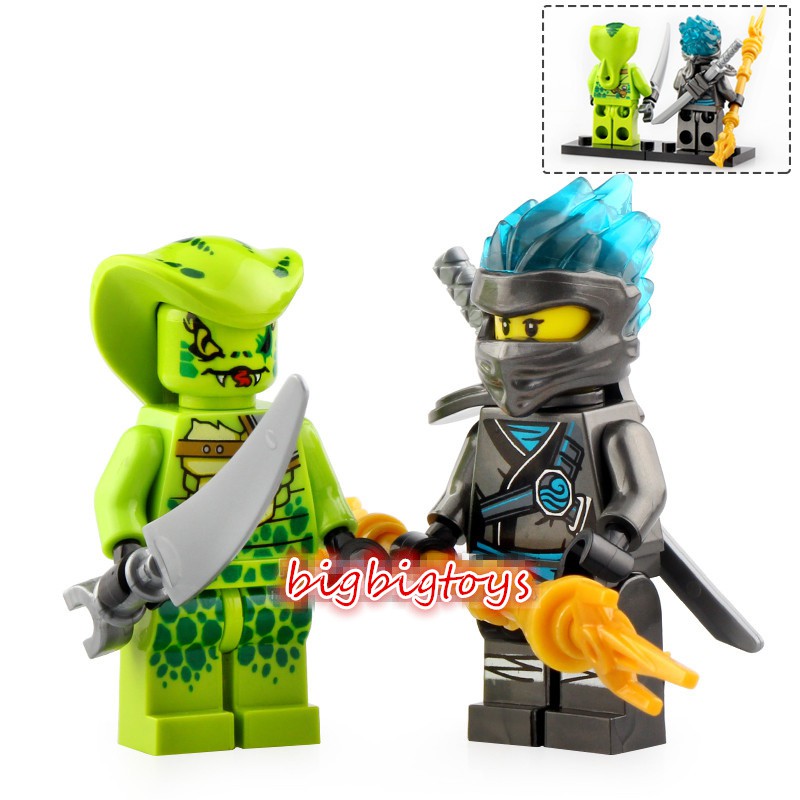 24pcs/set Ninja Go Minifigure Toys Ninjago Mini Figure Building Blocks DG1001 Kid Education Toy