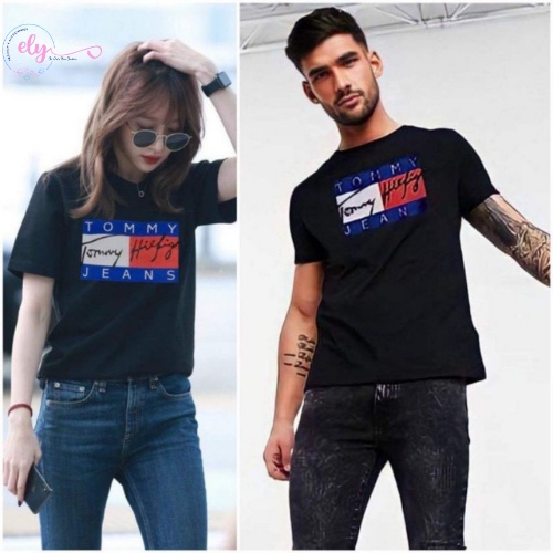 Áo thun nam nữ TM Jean Basic form unisex cotton 100% hàng xuất khẩu dư xịn