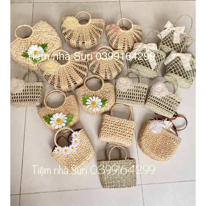 Túi bán nguyệt lục bình ⚡ SALE KHỦNG ⚡ Túi xách size 25cm và 29cm nhiều kiểu mẫu đa dạng