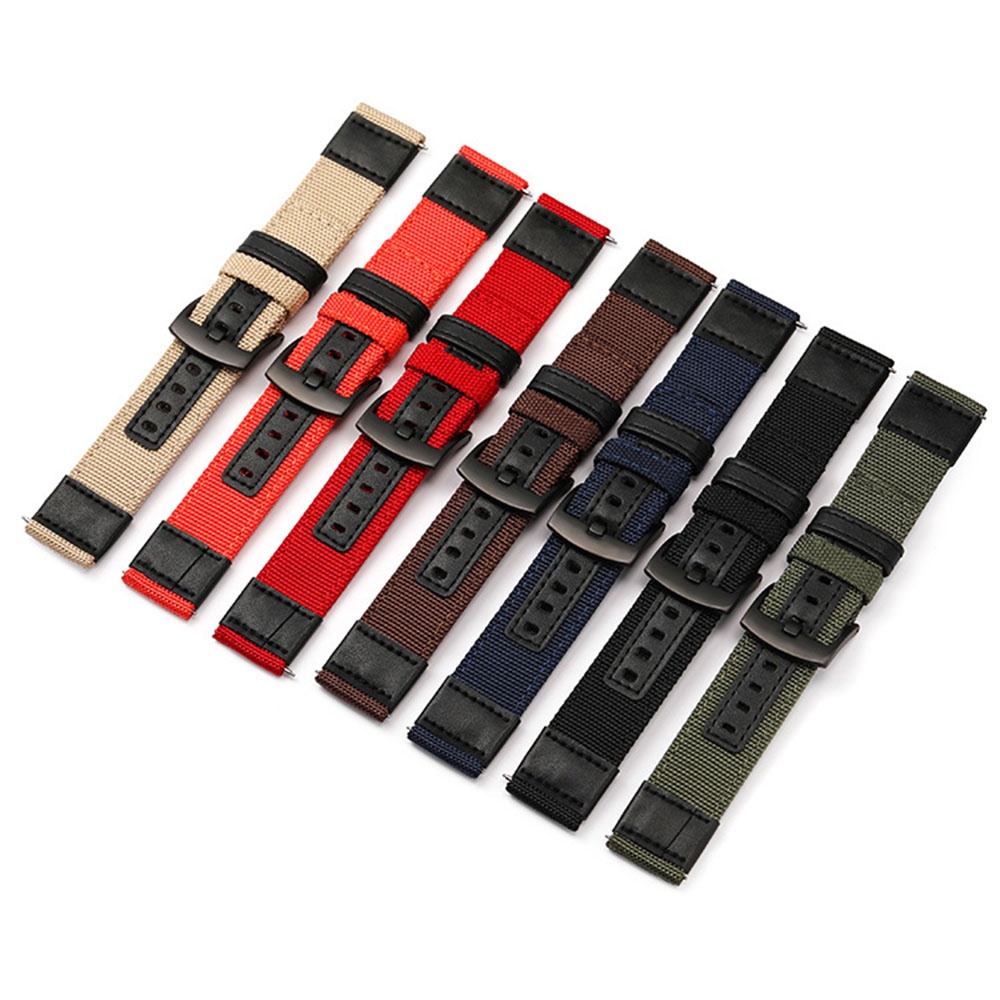 Dây Đeo Đồng Hồ Bằng Nylon 20mm 22mm 41mm 45mm Cho Samsung Galaxy Watch 42 / 46 Mm