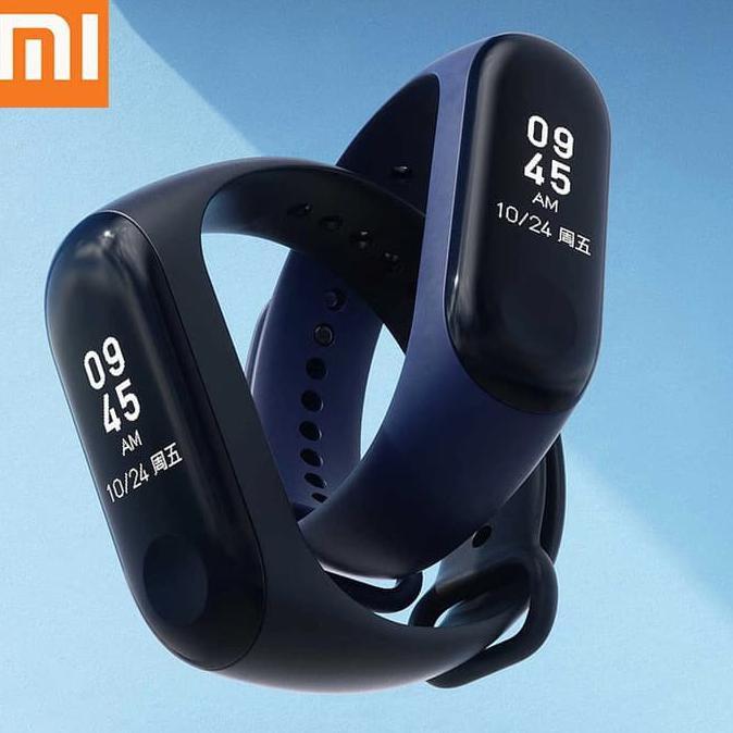 Đồng Hồ Thông Minh Xiaomi Mi Band 3 Oled Miband 3 2018 - Màu Đen