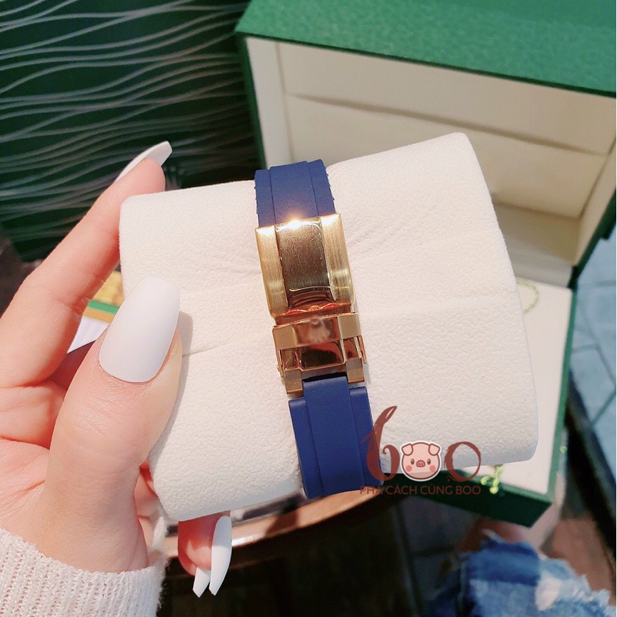 Đồng Hồ Nam Nữ Rolet Daytona Dây Cao Su Siêu Dẻo Chống Thấm Mồ Hôi Tay Nhiều Màu
