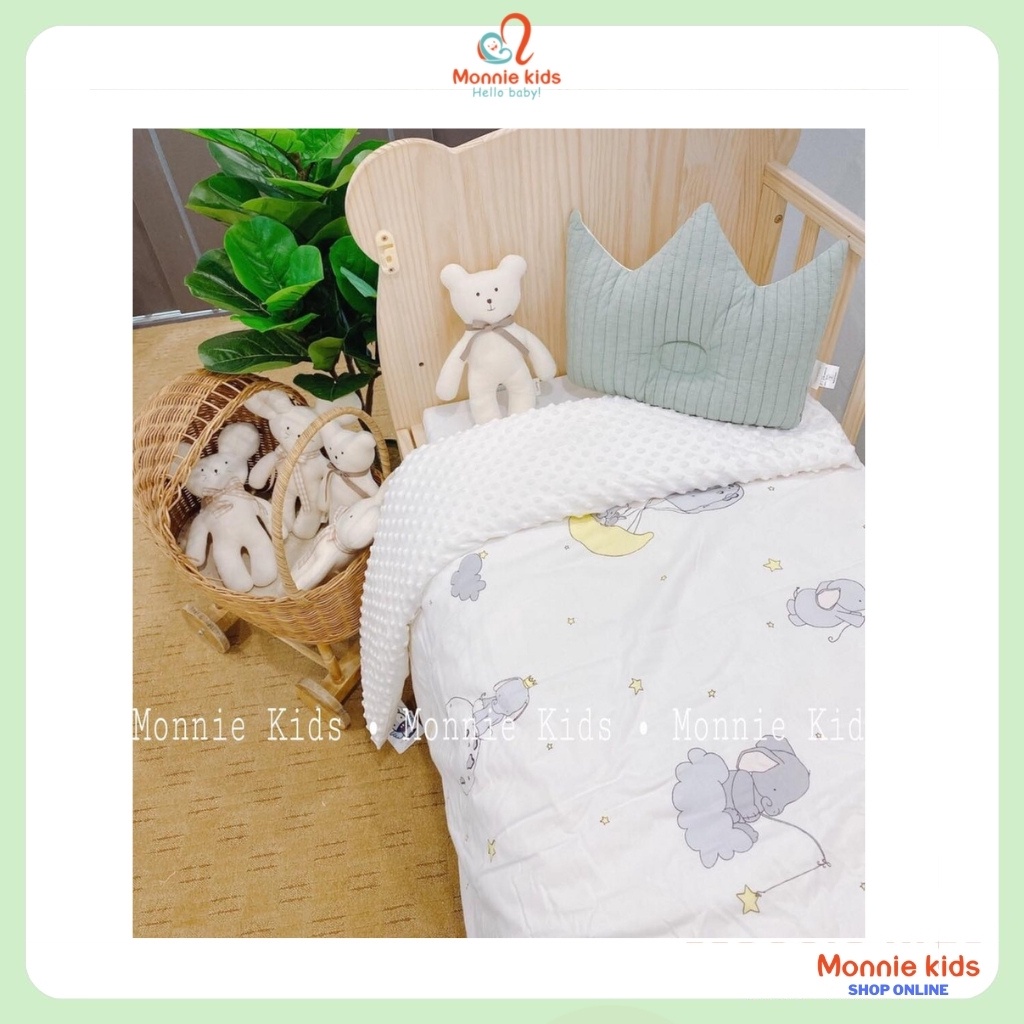 Chăn Chần Bông Mow Mow Cho Bé 100x120 cm