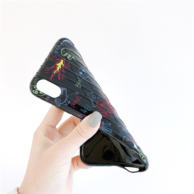 Ốp lưng iphone Munkee sọc 3D chống va đập 5/5s/6/6plus/6s/6splus/7/7plus/8/8plus/x/xs/11/12/pro/max/plus/promax | BigBuy360 - bigbuy360.vn