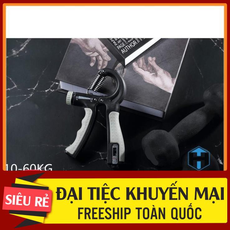 KING SPORT 247 Kìm Bóp Tay, Kìm Tập Cơ Tay, Dụng Cụ Tập Cơ Tay Tập Gym Điều Chỉnh Lực 10-60kg Có Đếm