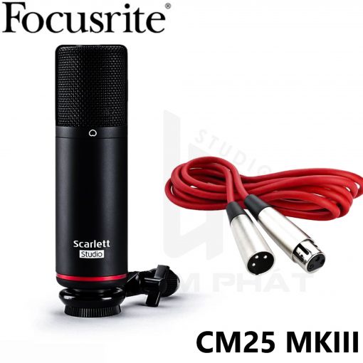 Micro Thu Âm Focusrite Scarlett CM25 MKII