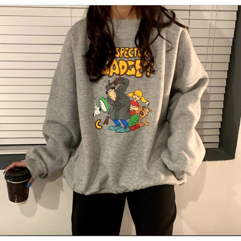 Áo hoodie ulzzang không mũ | WebRaoVat - webraovat.net.vn