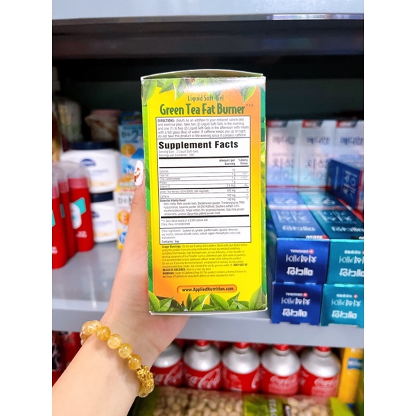 Viên uống Green Tea Fat Burner 200 viên