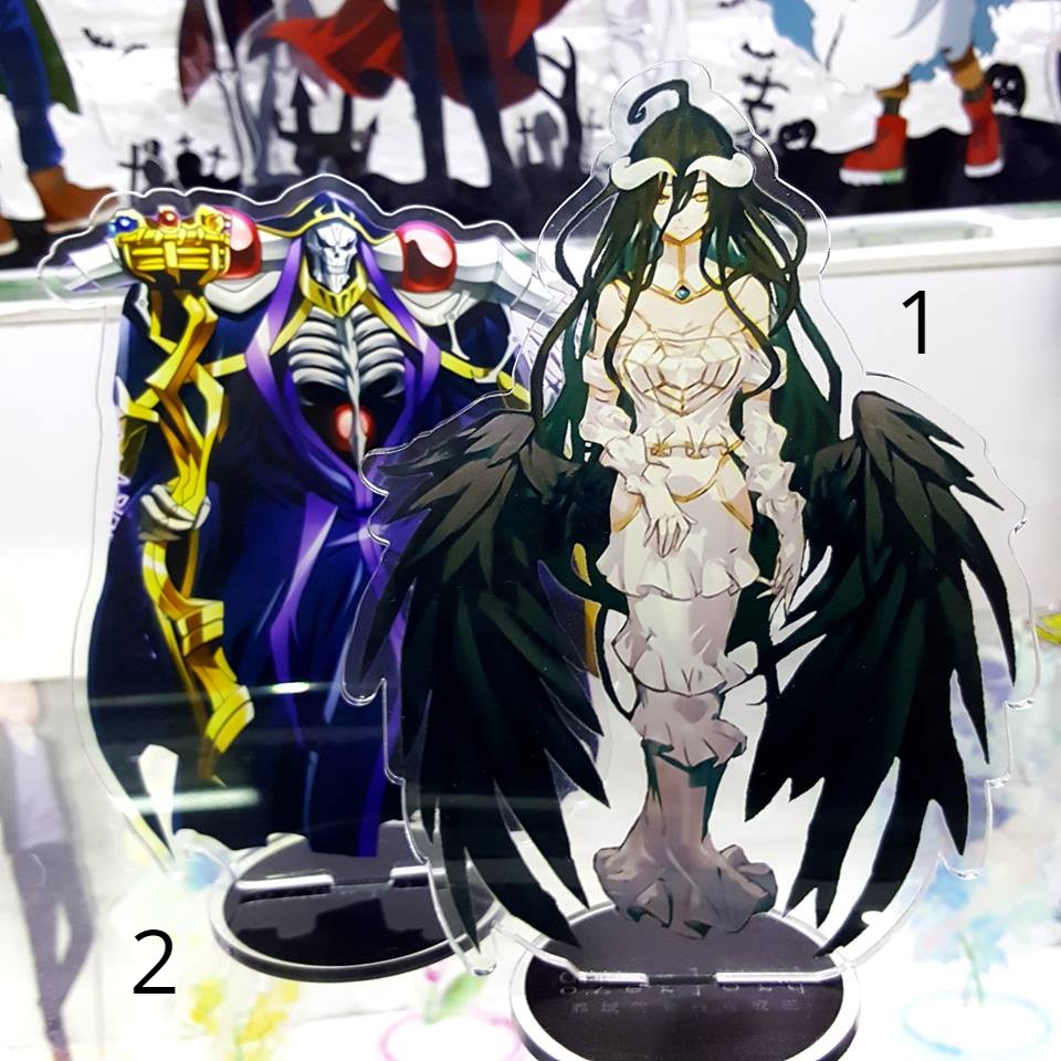 Mô Hình Standee acrylic anime hình Overlord