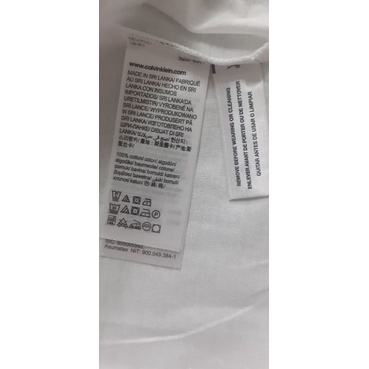 Áo thun nam xách tay Mỹ Calvin Klein size XS/S