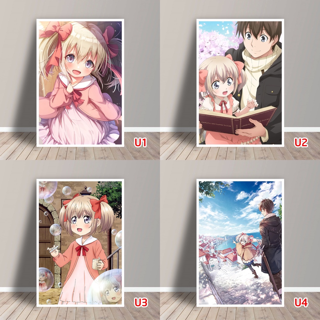 Tấm Postcard Cao Cấp Anime Uchi no Ko No Tame Naraba