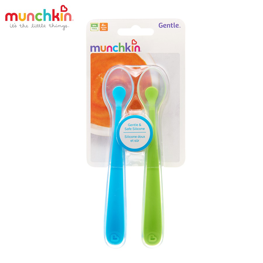 BỘ THÌA SILICONE MUNCHKIN (2C)