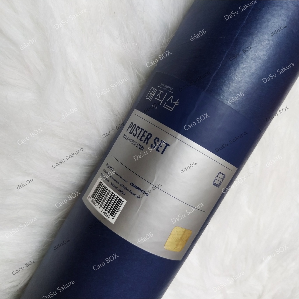 BTS Fullset Poster 5th MUSTER Hàn