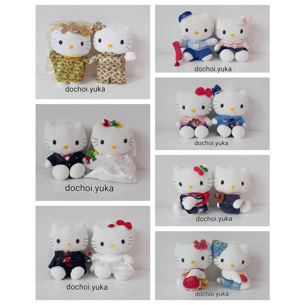 Gấu bông Hello Kitty cặp đôi (p2)