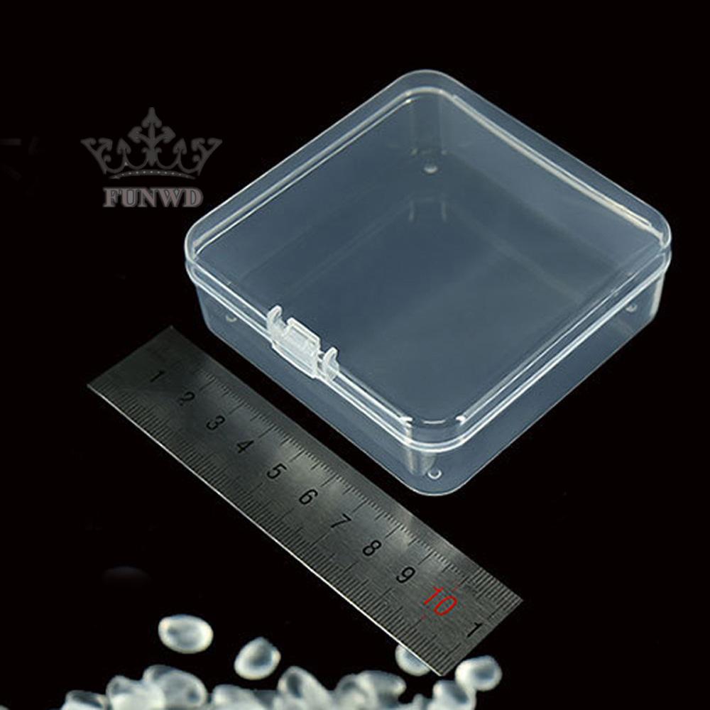 1 Hộp Đựng Trang Sức Hình Vuông Dày 1.1mm Không Độc Hại