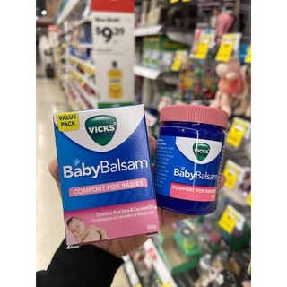 Dầu ấm ngực Vicks Baby Balsam 100g
